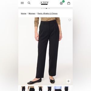 J. Crew Factory pleated trousers